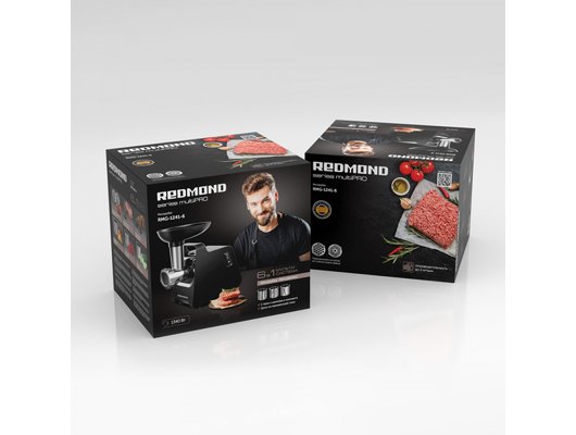 Мясорубка REDMOND RMG-1241-6 черный